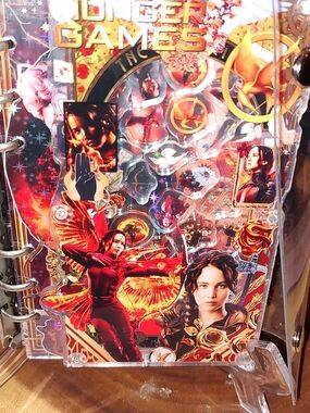 New! A6 The Hunger Games Acrylic Shaker Photo Notebook